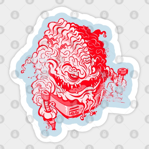 Krang Lives! Sticker by Figzy